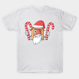 Smiley Satna Claus T-Shirt